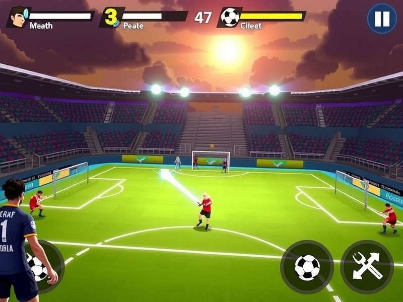 Mighty Handball Warriors Gameplay Screenshot